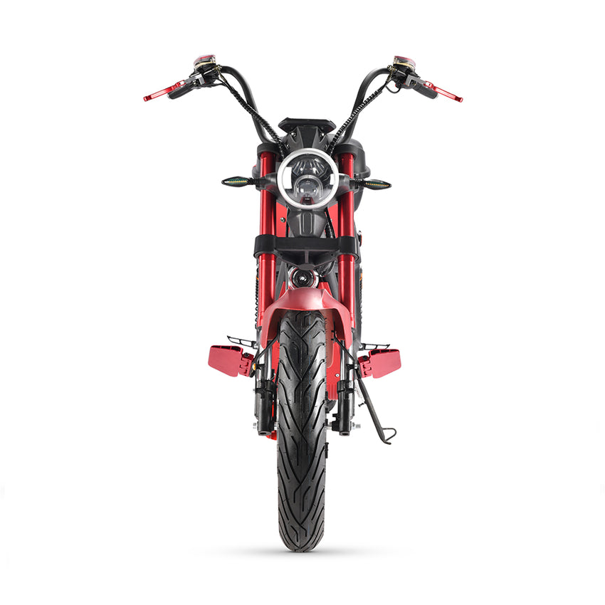 CP-6 2000W Motor 60V 2*20A Battery Citycoco Electric Scooter Motorcycle with Rear Box