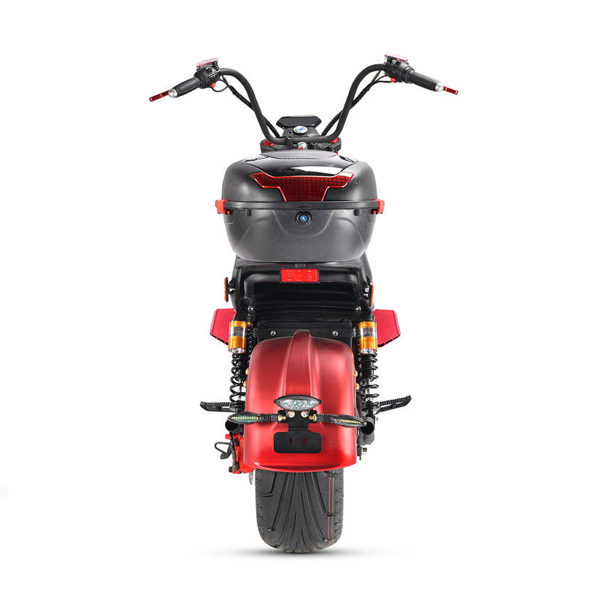 CP-6 2000W Motor 60V 2*20A Battery Citycoco Electric Scooter Motorcycle with Rear Box