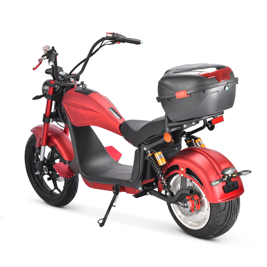 CP-6 2000W Motor 60V 2*20A Battery Citycoco Electric Scooter Motorcycle with Rear Box