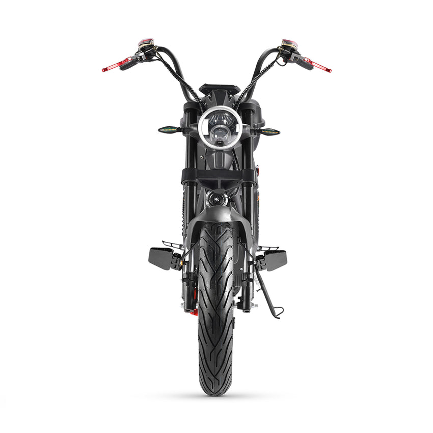 CP-6 2000W Motor 60V 2*20A Battery Citycoco Electric Scooter Motorcycle with Rear Box