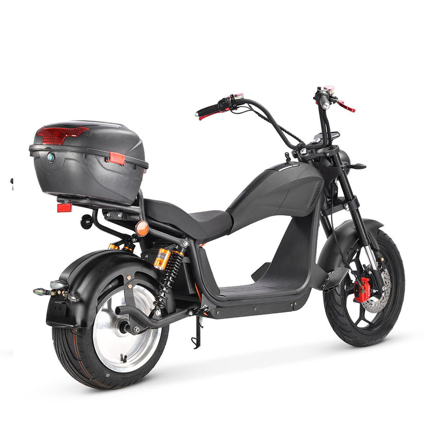 CP-6 2000W Motor 60V 2*20A Battery Citycoco Electric Scooter Motorcycle with Rear Box