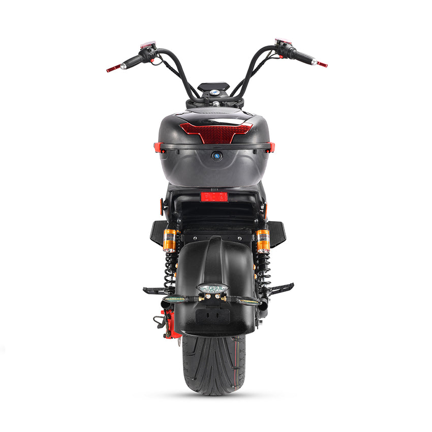 CP-6 2000W Motor 60V 2*20A Battery Citycoco Electric Scooter Motorcycle with Rear Box