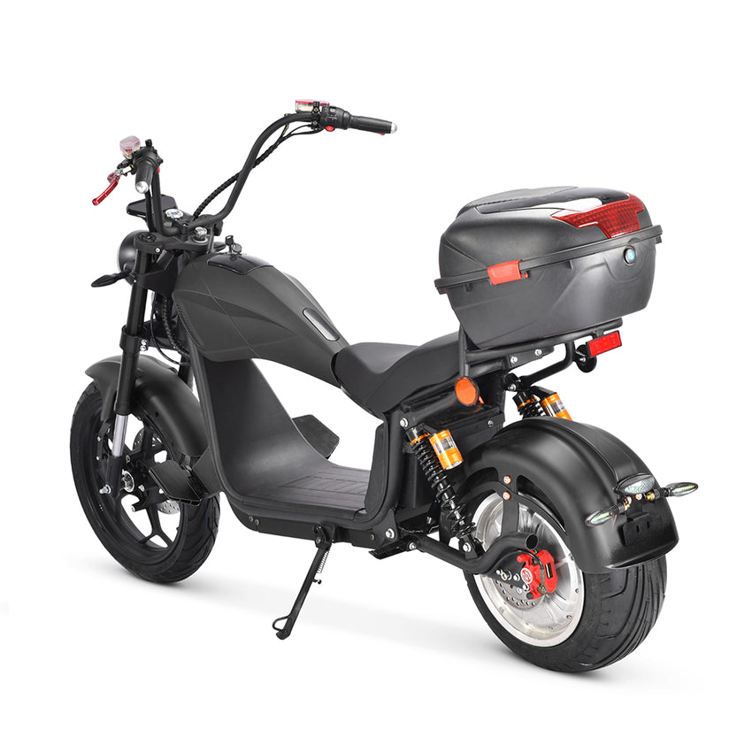 CP-6 2000W Motor 60V 2*20A Battery Citycoco Electric Scooter Motorcycle with Rear Box