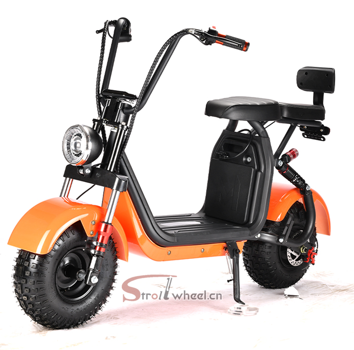 MINI-7 800W 48V 12Ah Battery Mini Chopper Citycoco Scooter