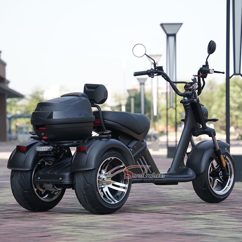 M2 Tricycle 60V 2000W 40Ah EEC COC Electric Chopper Scooter Citycoco