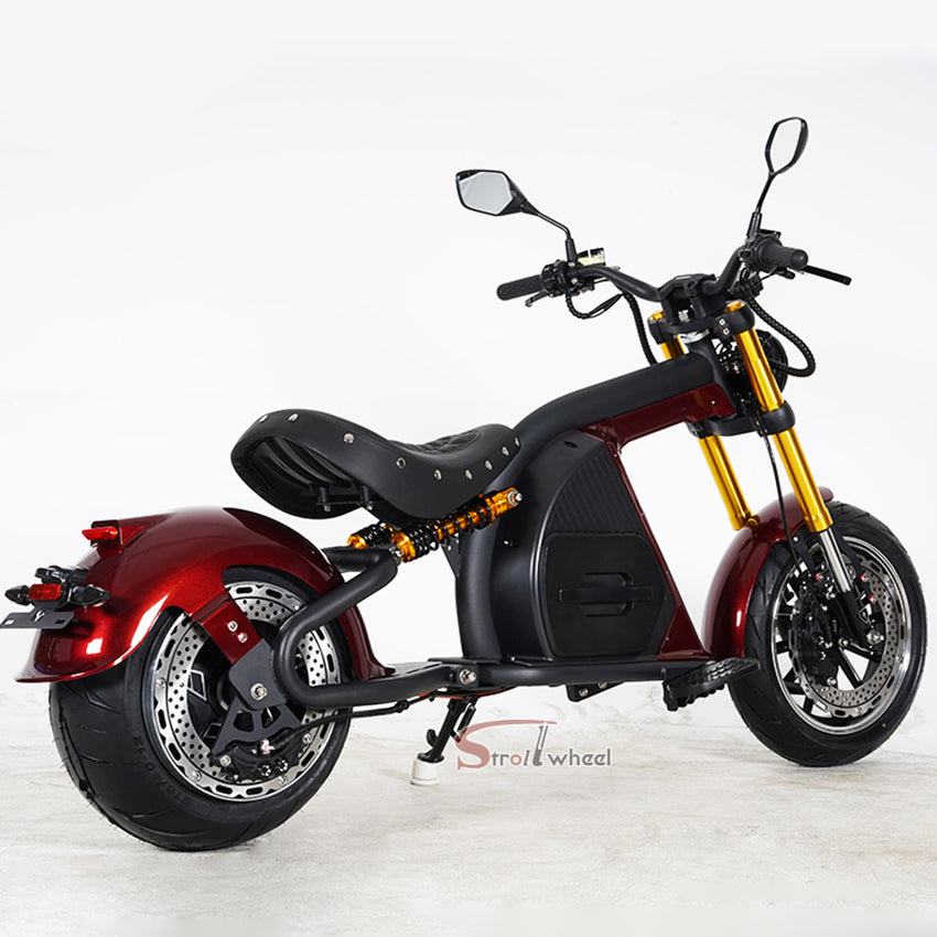 M8 Citycoco EEC COC 2000W 60V 40AH Battery Chopper Electric Scooter