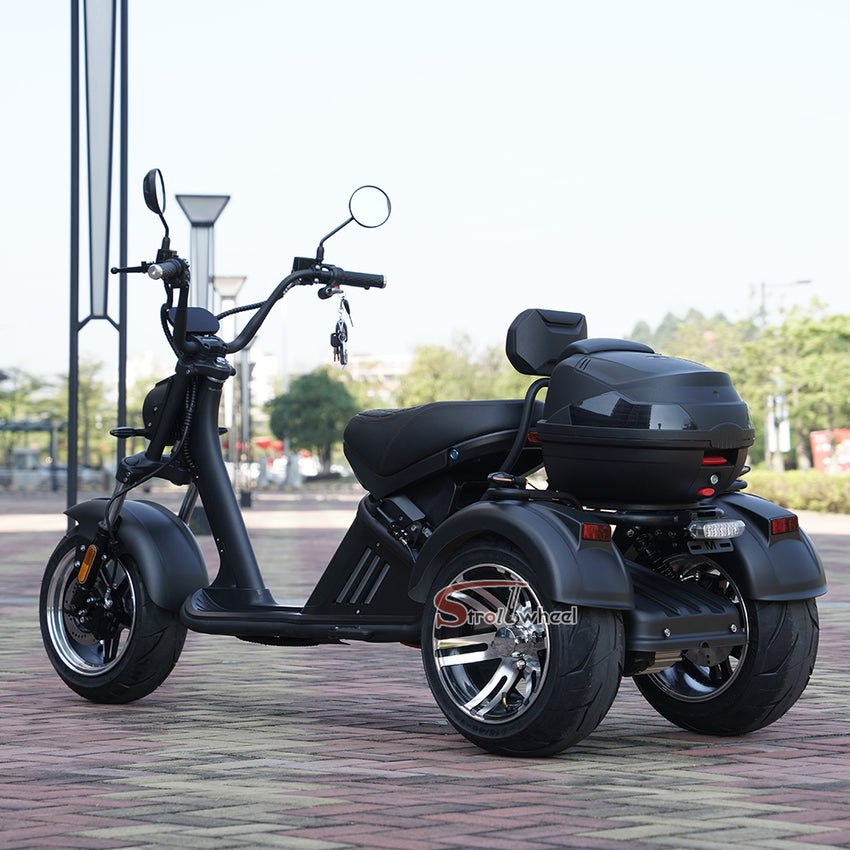 M2 Tricycle 60V 2000W 40Ah EEC COC Electric Chopper Scooter Citycoco