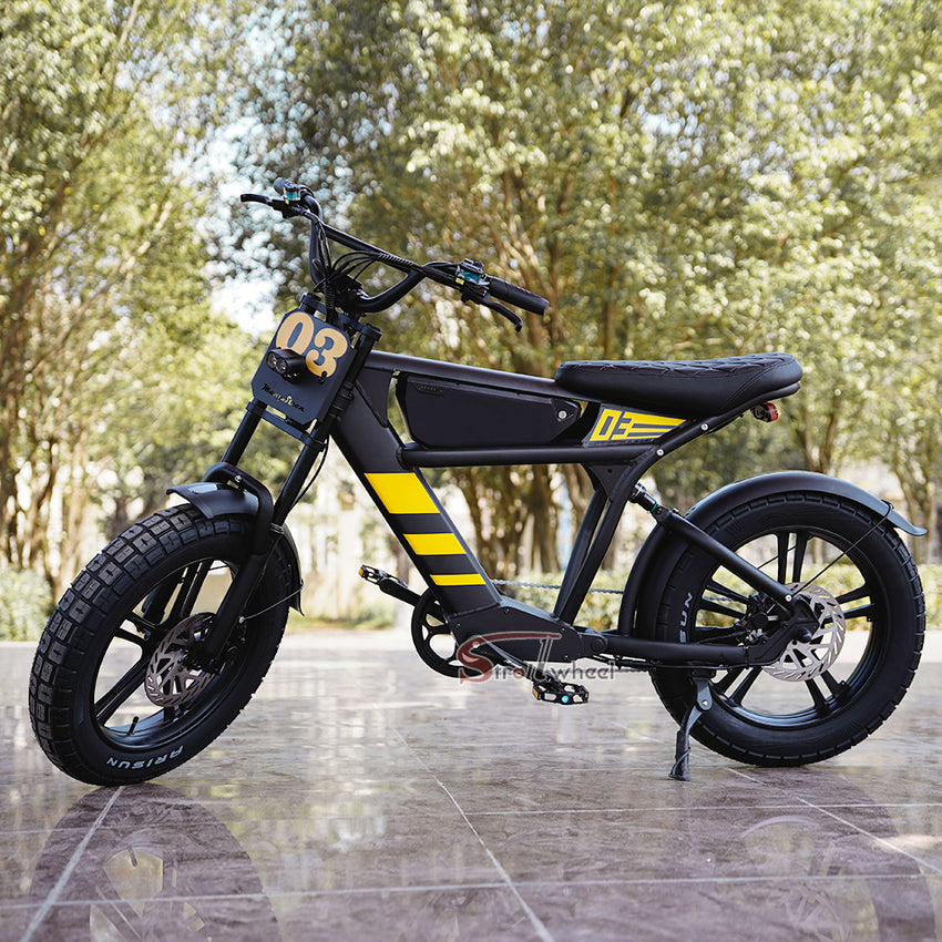 USA Warehouse FT-03 Electric Bike 750W 48V 18.2Ah Battery E-Bike Bicycle for City Commuting