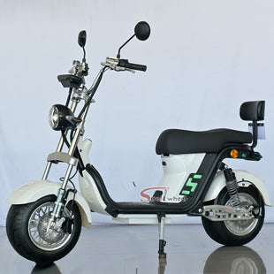 M8 Pro Electric Scooter Chopper Fat Tire Two Wheel Citycoco Electric Motorcycle for Brazil