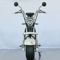 M8 Pro Electric Scooter Chopper Fat Tire Two Wheel Citycoco Electric Motorcycle for Brazil