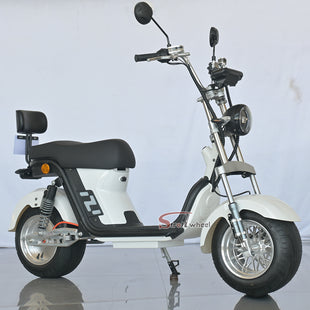 M8 Pro Electric Scooter Chopper Fat Tire Two Wheel Citycoco Electric Motorcycle for Brazil