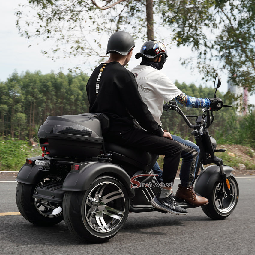 M2 Tricycle 60V 2000W 40Ah EEC COC Electric Chopper Scooter Citycoco