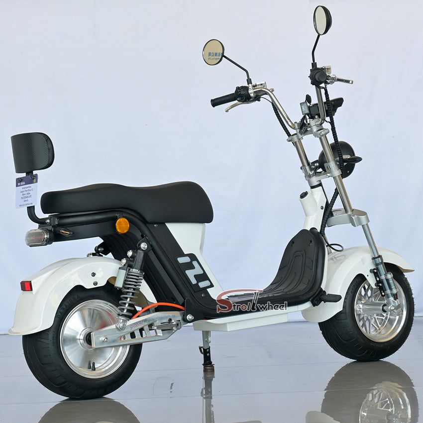 M8 Pro Electric Scooter Chopper Fat Tire Two Wheel Citycoco Electric Motorcycle for Brazil