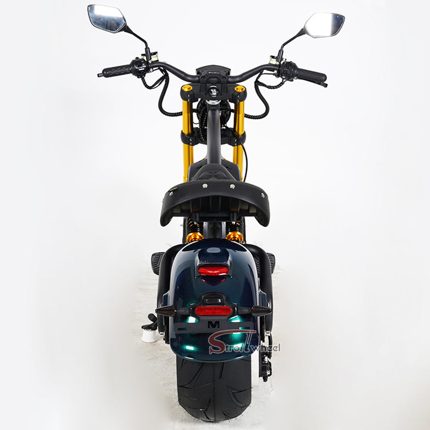 M8 Citycoco EEC COC 2000W 60V 40AH Battery Chopper Electric Scooter