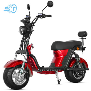 X21 with USA Charger Port 1000W 60V 12Ah/20AH/25Ah Brazil Electric Citycoco Short Wheelbase E Scooter