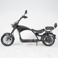 M1P Strollwheel Electric Citycoco Scooter 2000W 60V 20Ah/30Ah with Rear Seat Passenger