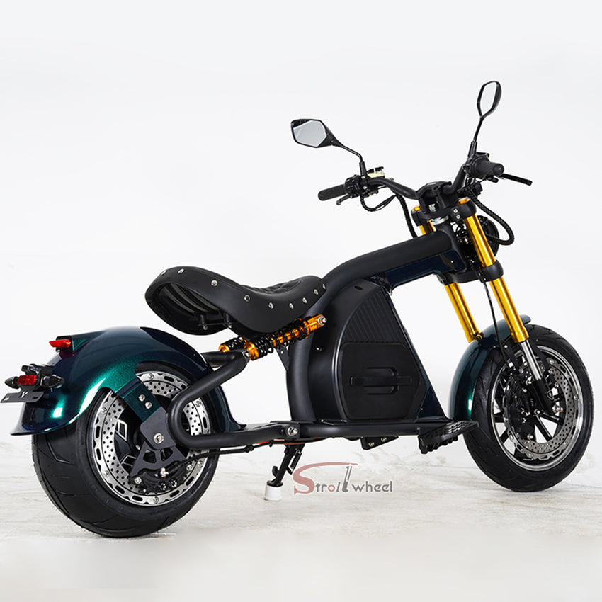 M8 Citycoco EEC COC 2000W 60V 40AH Battery Chopper Electric Scooter