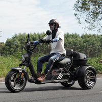 M2 Tricycle 60V 2000W 40Ah EEC COC Electric Chopper Scooter Citycoco
