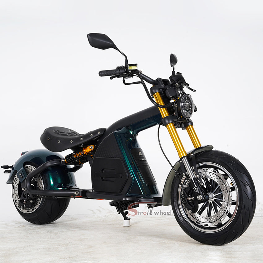 M8 Citycoco EEC COC 2000W 60V 40AH Battery Chopper Electric Scooter