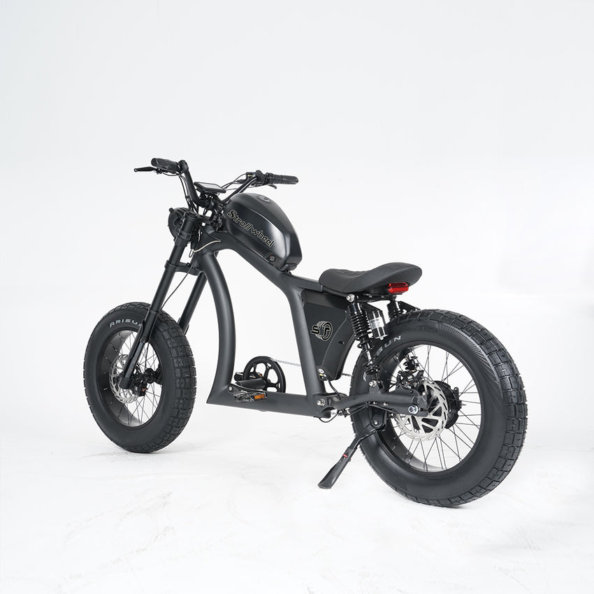 USA Warehouse FT-02 Electric Bicycle 1500W 48V 30Ah City Road Bike Fat Tire Ebike