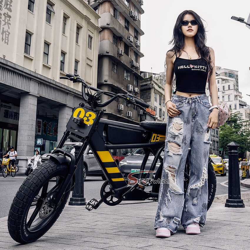 USA Warehouse FT-03 Electric Bike 750W 48V 18.2Ah Battery E-Bike Bicycle for City Commuting