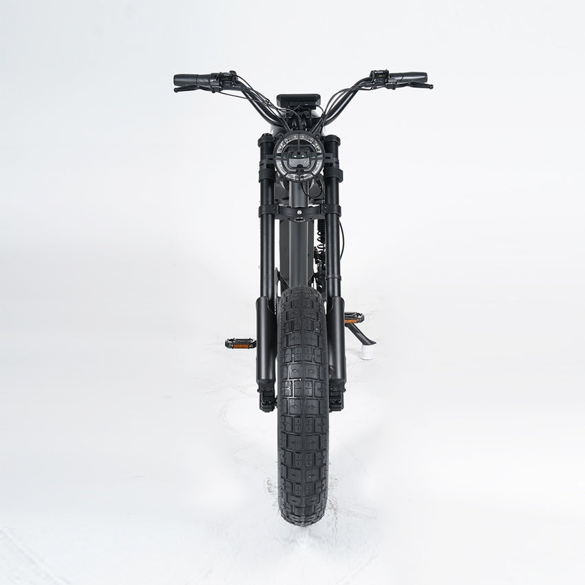 USA Warehouse FT-02 Electric Bicycle 1500W 48V 30Ah City Road Bike Fat Tire Ebike