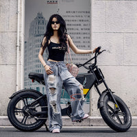 USA Warehouse FT-03 Electric Bike 750W 48V 18.2Ah Battery E-Bike Bicycle for City Commuting