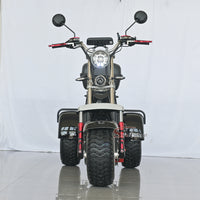 Germany Warehouse CP-7 Electric Citycoco 4000W 25Ah+30AAh Battery with Rear Box and Off Road Tire