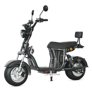 M7 StrollWheel Mini Citycoco Scooter 2000W 60V 12Ah Battery Electric Motorcycle Chopper for Brazil