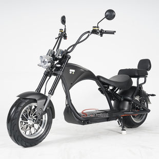 M1P Strollwheel Electric Citycoco Scooter 2000W 60V 20Ah/30Ah with Rear Seat Passenger