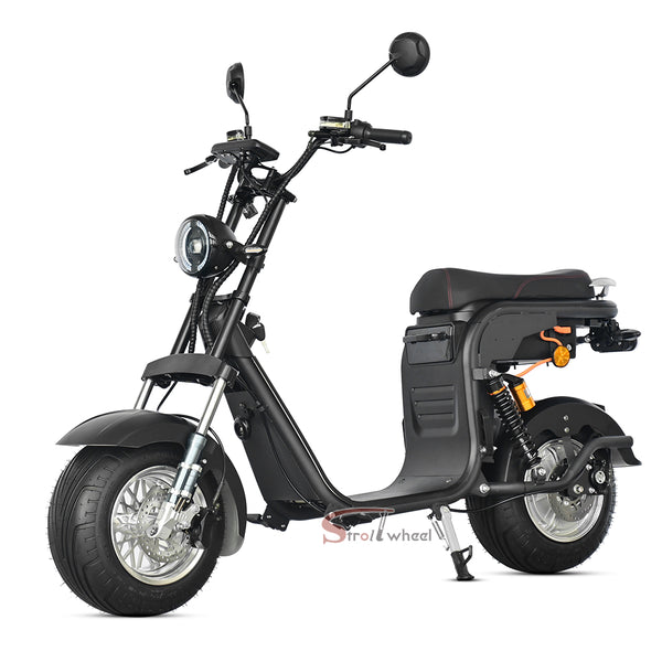 M11 MIni Citycoco Scooter 2000W 60V 12Ah Battery Electric Motorcycle Mini Chopper for Brazil Market