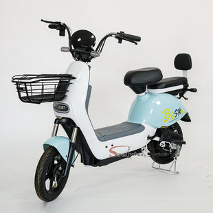 BQL Electric Motorcycle 350W/500W Pedal Assist Moped Electric Bike for Adult
