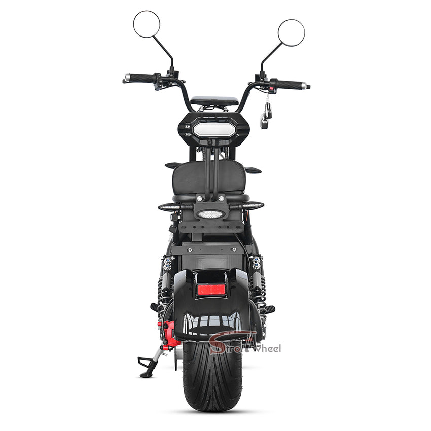 M4 Strollwheel Electric Mini Citycoco 1000W 60V 12Ah Lithium Battery Brazil Scooter