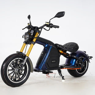M8 Citycoco EEC COC 2000W 60V 40AH Battery Chopper Electric Scooter