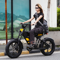 USA Warehouse FT-03 Electric Bike 750W 48V 18.2Ah Battery E-Bike Bicycle for City Commuting