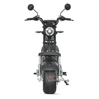 M7 StrollWheel Mini Citycoco Scooter 2000W 60V 12Ah Battery Electric Motorcycle Chopper for Brazil