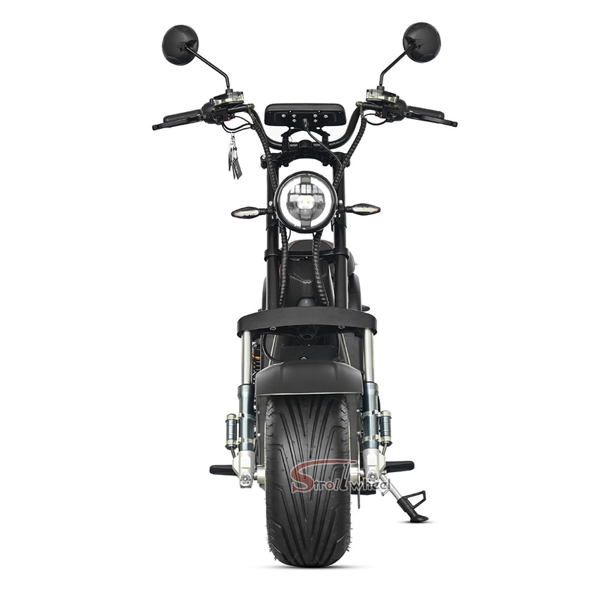 M11 MIni Citycoco Scooter 2000W 60V 12Ah Battery Electric Motorcycle Mini Chopper for Brazil Market