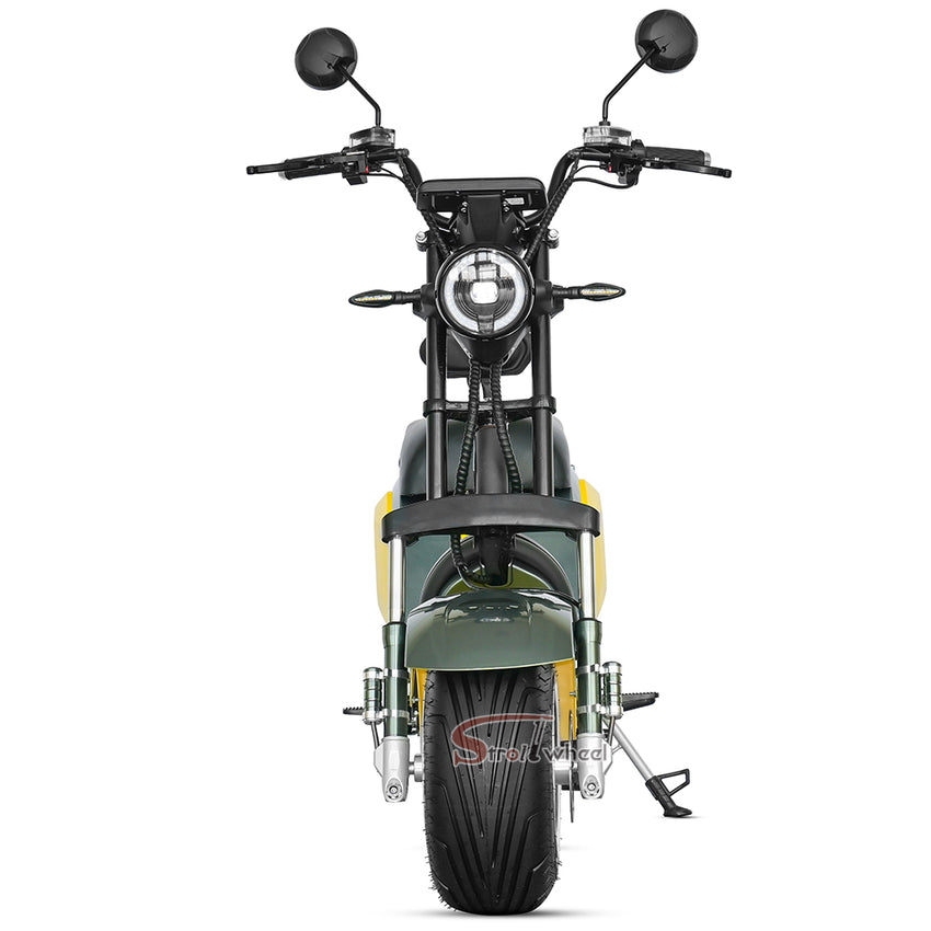 M10 Strollwheel Electric Scooter Brazil Citycoco 2000W 60V12Ah/20Ah/25Ah Lithium Battery