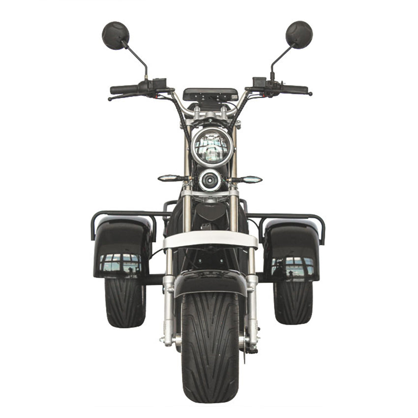 Germany Warehouse CP-3 2000W 60V 20Ah+20Ah Tricycle Citycoco Scooter