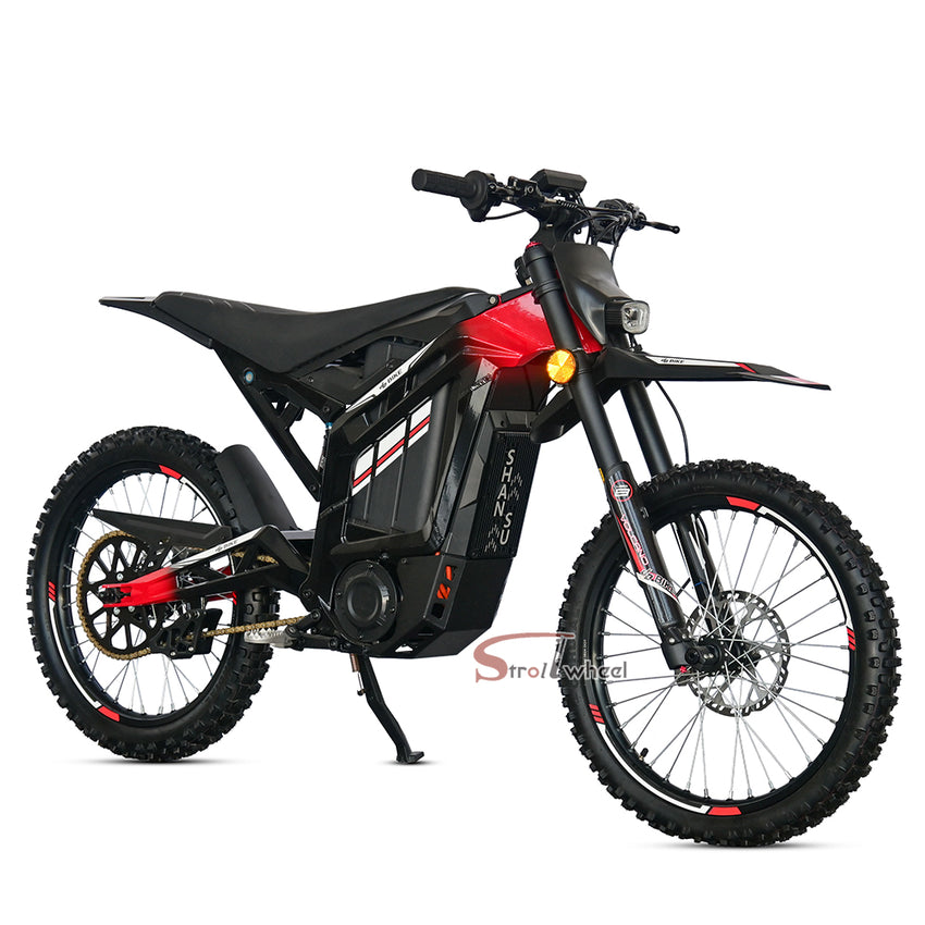SS-8.0 Citycoco Electric Motorcycle 4000W 72V 40A Battery Chooper Electric Dirt Bike