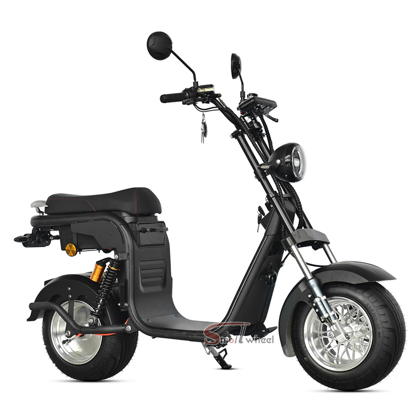 M11 MIni Citycoco Scooter 2000W 60V 12Ah Battery Electric Motorcycle Mini Chopper for Brazil Market