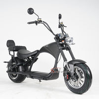M1P Strollwheel Electric Citycoco Scooter 2000W 60V 20Ah/30Ah with Rear Seat Passenger