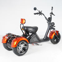 M2 Tricycle 60V 2000W 40Ah EEC COC Electric Chopper Scooter Citycoco