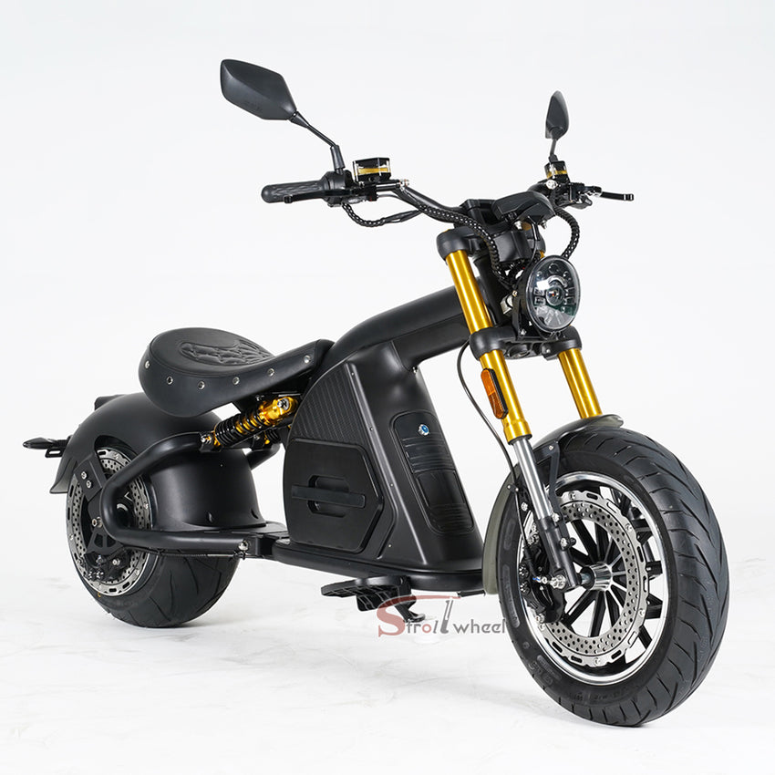 M8 Citycoco EEC COC 2000W 60V 40AH Battery Chopper Electric Scooter