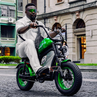 EU Warehouse FT-02 Mini City Electric Fat Tire E-bike 500W 48V 15Ah Lithium Battery Powered City Bike