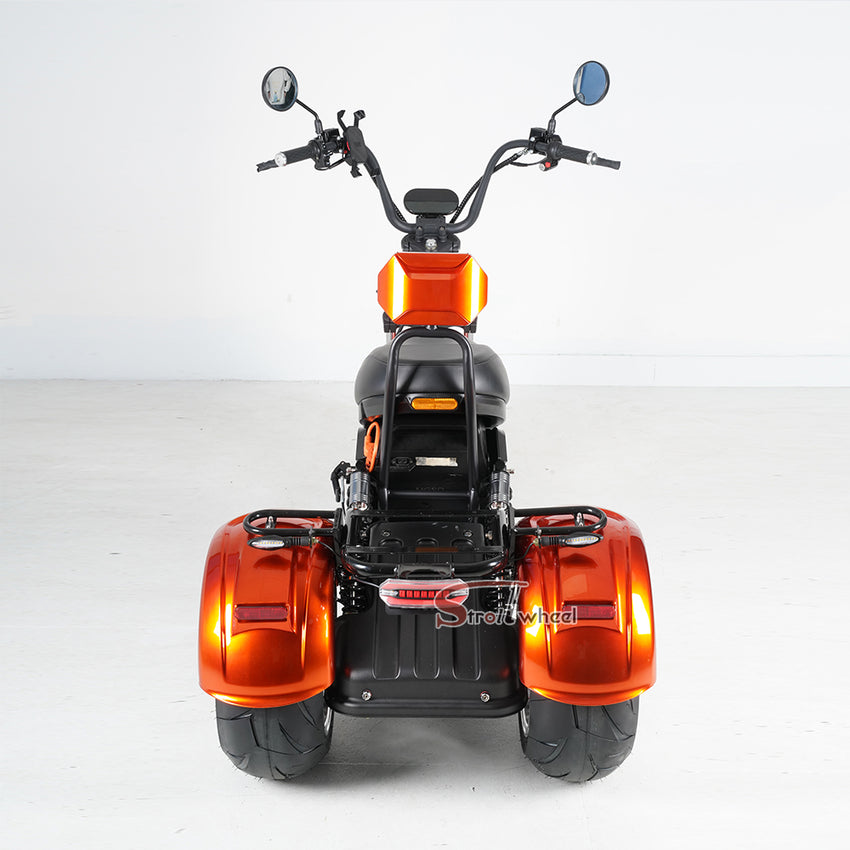 M2 Tricycle 60V 2000W 40Ah EEC COC Electric Chopper Scooter Citycoco