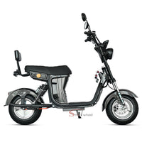 M7 StrollWheel Mini Citycoco Scooter 2000W 60V 12Ah Battery Electric Motorcycle Chopper for Brazil