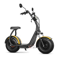 M1 Mini Citycoco Scooter 1000W 60V 12Ah Battery Electric Motorcycle With Front Suspension