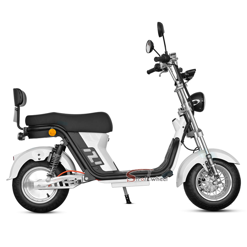 M8 Pro Electric Scooter Chopper Fat Tire Two Wheel Citycoco Electric Motorcycle for Brazil