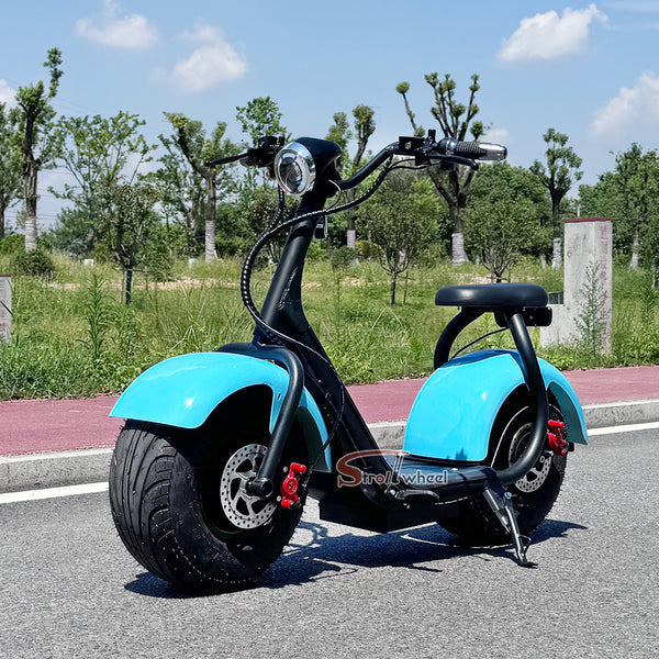 M1(Q1) Mini Electric Citycoco Scooter 1000W 60V12Ah/20Ah/25Ah Lithium Battery for Brazil Market
